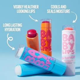 Maybelline New York Baby Lips Moisturizing Lip Balm 3-pack, Lip Care Essentials, 3 Shades,MULTI-SHADE,0.15 Ounce (Pack of 3)                          