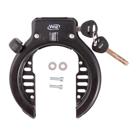 VINZ Levanne ART 2 Ring Lock | Frame Lock for Bicycle | Bicycle Lock Against Theft | Frame Security Lock