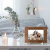 Desk Wood Picture Frame with stand, Gift for Women Aunt,