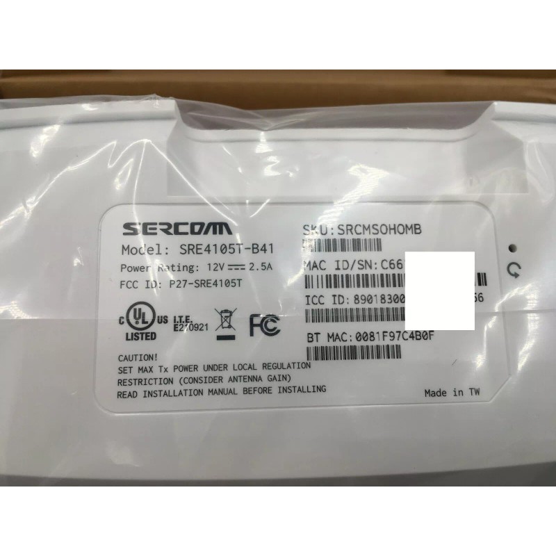 Sprint NOB SERCOM Sprint Magic Box SILVER Signal Booster Amp