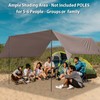 GEERTOP 17 x 10 ft Camping Tarp Lightweight Large Waterproof