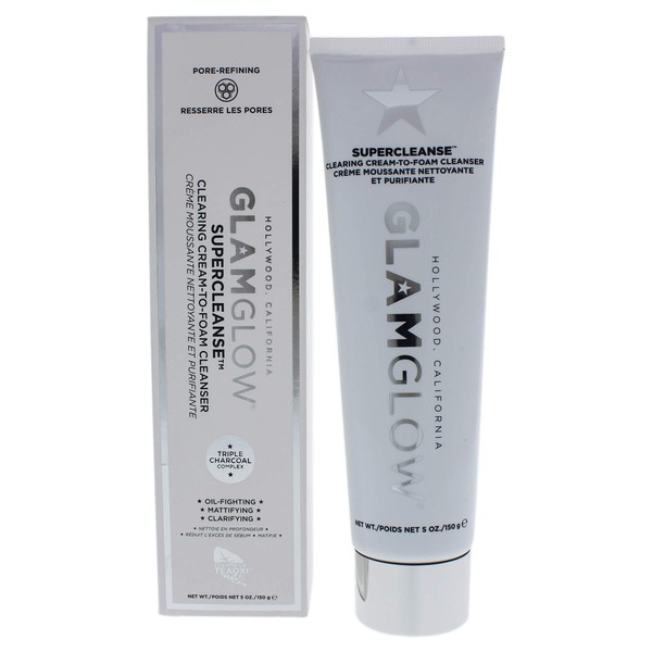 Glamglow Supercleanse Clearing Cream-to-foam Cleanser By Glamglow for Women - 5 Oz Cleanser, 5 Oz