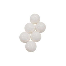 Pandiui23 6 Resin Foosball Balls 34 mm, Balls for Hard Football, Professional Bar Football Balls, Games Room, Adult Football Amateurs and Professionals (6)