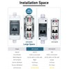 DIHOOL DC isolator switch PV system 30 A 2 pin