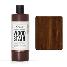 DWIL Water Based Wood Stain - Multiple Finishes, Fast Drying, Indoor and Outdoor Furniture, Wood Paneling, Cabinets and More, Low Odor ＆ Non-Toxic (8.5oz Dark Oak)