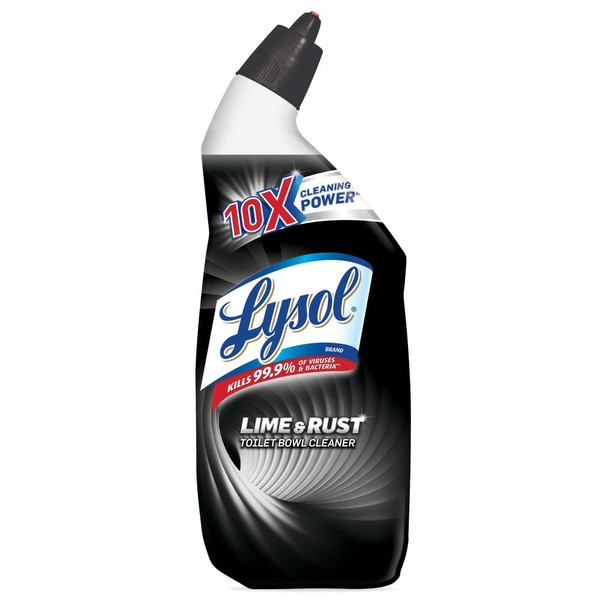 Lysol Lime & Rust Remover Toilet Bowl Cleaner, 24 Fl