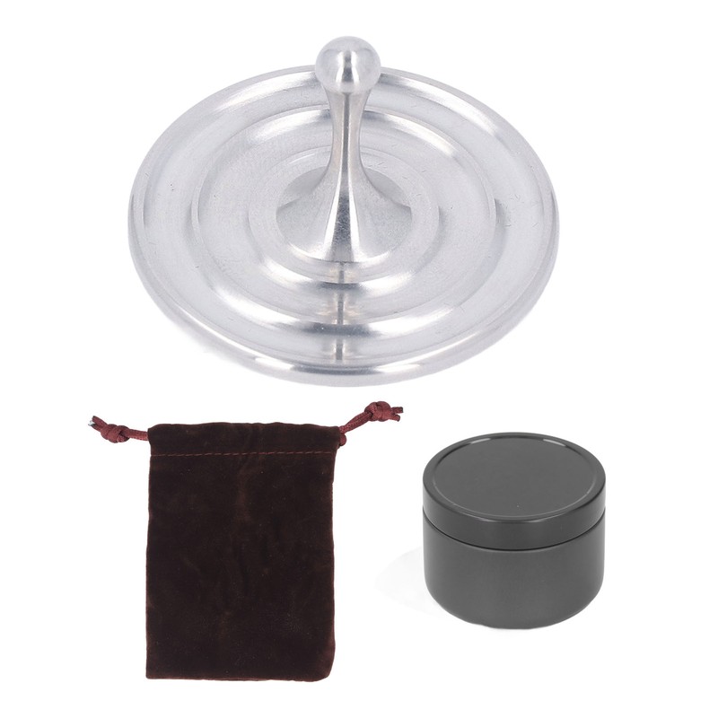 Stainless Steel Spinner Top Stress Relief Exquisite Compact Desktop Spinner