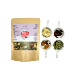 Té Relax, Ansiedad, Estrés, Miedo, Nervios, Insomnio, Ataques de Pánico, Té Herbal Infusion Relajante, Tisana Artesanal 100% Natural Formula Magistral.
