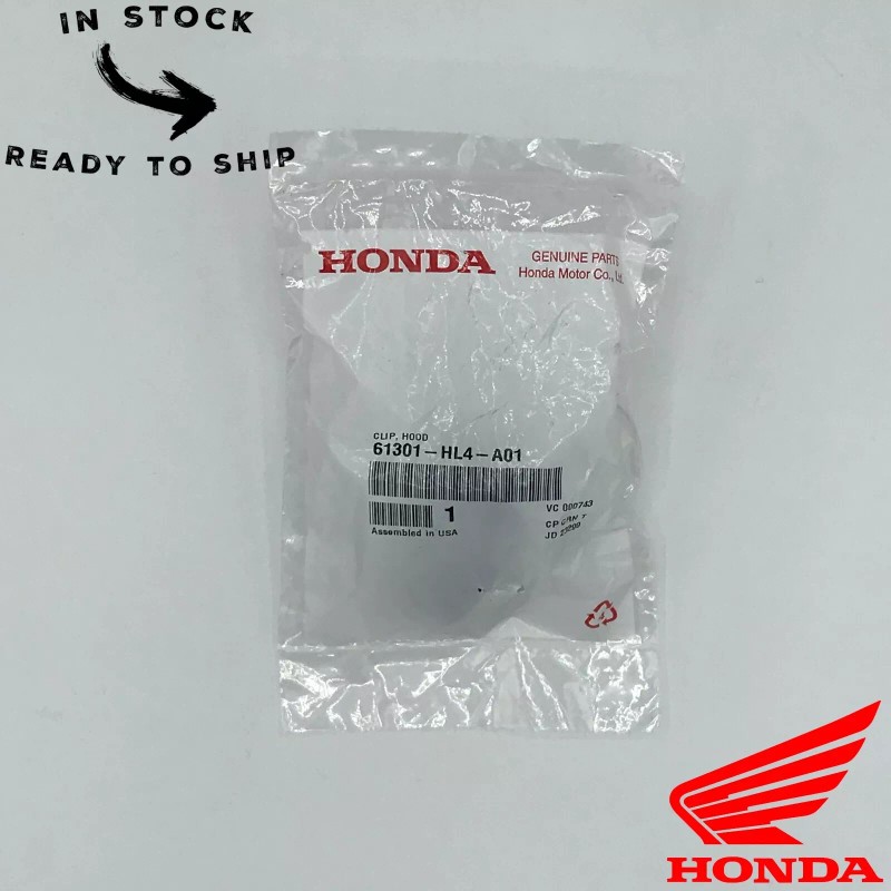 Honda Genuine OEM Honda Hood Lock Latch Clip 61301-HL4-A01