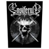 Ensiferum Skull Back Patch, multicoloured