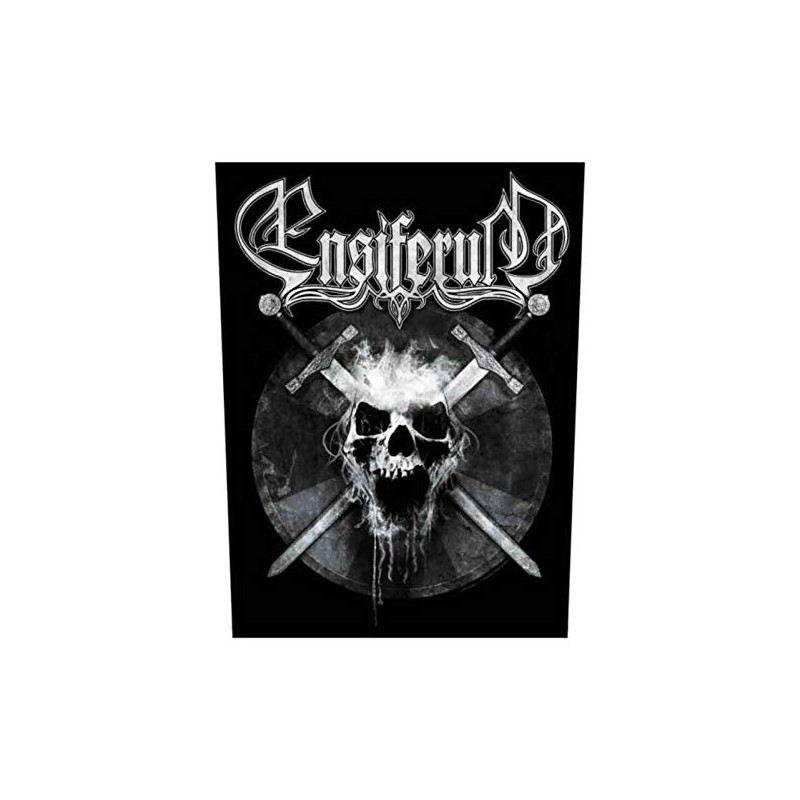 Ensiferum Skull Back Patch, multicoloured