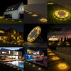LOFTEK Solar Ground Lights, 24 LED Solar Garden Lights with