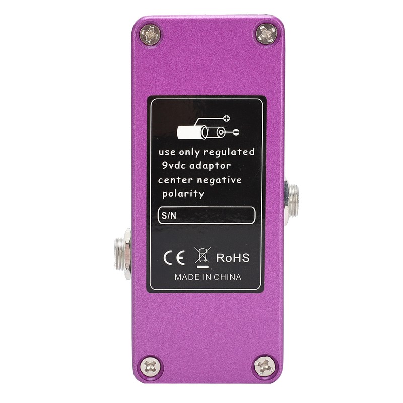 Distortion Guitar Effect Pedal Crazy Tone Fully Analog Circuit Accessory