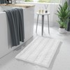 Yimobra White Bathroom Rug Mat, Non Slip Quick Dry Bath