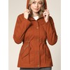Lock and Love LL WJC643 Womens Pop of Color Parka