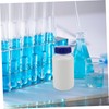 FUNOMOCYA 3pcs Reagent Bottles Thickened Sealed Laboratory Sample Containers for