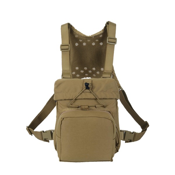 SdTacDuGe Tactical Universal Binocular Case, Binocular Harness Chest Pack with