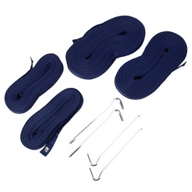 Aoneky Blue Beach Volleyball Court Boundary Lines Kit - 30'x60'