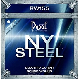 Dogal® RW155A Electric Guitar Set Nickel Steel Strings for Electric Guitar - Nickel Plated Steel Roundwound - Hex Core - 009/042