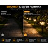 Solar Stake Light Outdoor Waterproof LED Garden Pathway Lights