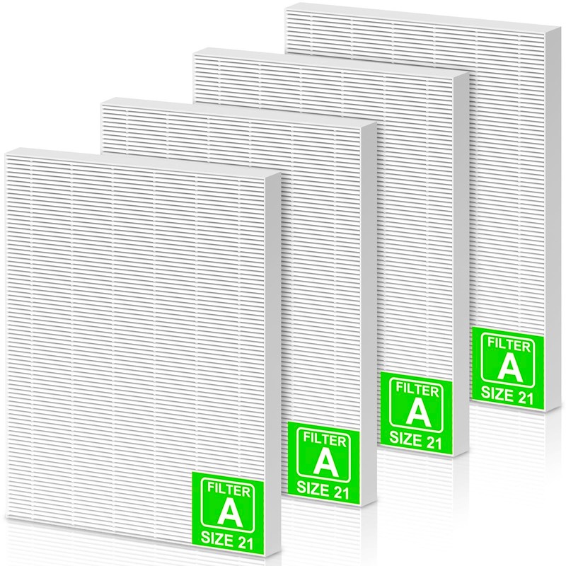 XBGG 4 Pack 115115 HEPA Replacement Filter Compatible with Winix