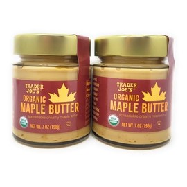Organic Maple Butter by Trader Joes, 7oz Pack of 2