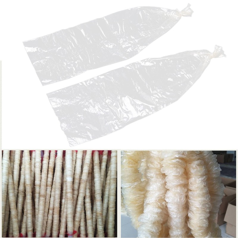 20Pcs Edible Drying Sausage Casing for Flavorous Homemade Sausages Ham