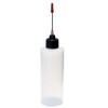 Liberty Products 2-4oz Plastic Squeeze Bottles with 1.5 inch Stainless