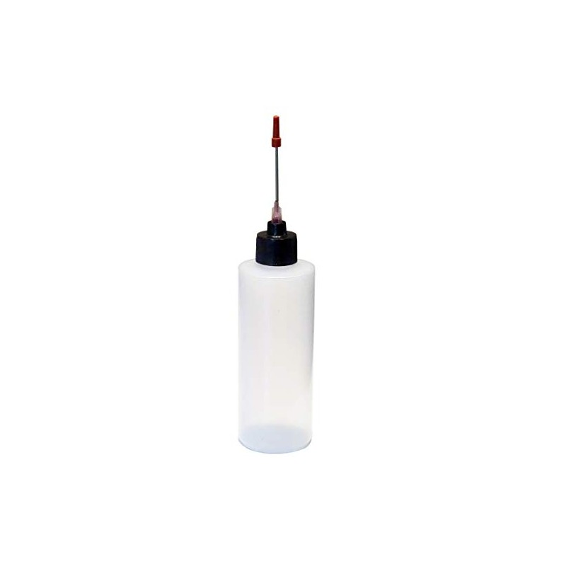 Liberty Products 2-4oz Plastic Squeeze Bottles with 1.5 inch Stainless