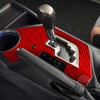 Car Center Console Gear Shift Cover Sticker Interior Trim Real