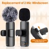 Mini Lavalier Furry Windscreen for Microphone Cover, Deadcat Mic Cover