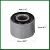 Motoforti 8 Pcs 9mm Inner Dia Shaft Bearing Damper Bush