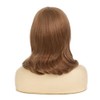 Amnenl Blonde Wig for White Women Straight Shoulder Length Wigs