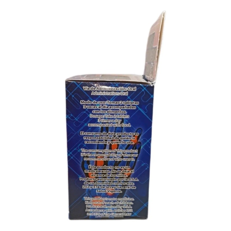Vitamina Calcio Magnesio Zinc Fuerza Salud 100 Tabletas