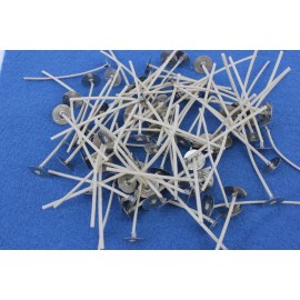 The Place 4 Candles Candle Wicks 100   #750   2 1/2"  Candle making votives, jars