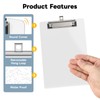 Juvealoe 6 x 9 Small Clipboard Set of 6, A5