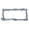 CLA Skeleton Metal License Plate Frame - Chrome
