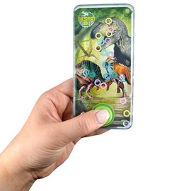 LG - Imports 3 x Puzzle Game Water Dinosaur Rings Children's Water Flipper Dinosaur Colourful 16 cm Party Bag