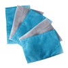 FOMIYES Bamboo Fiber Kitchen Dish Towels 5pcs Set Absorbent Dishcloths