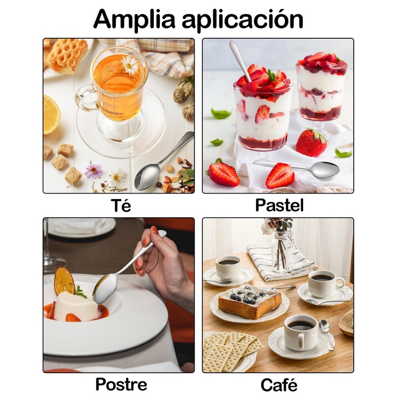 10 Piezas Cucharas Para Cafe, Cucharitas Para Cafe, Cuchara Cafetera,