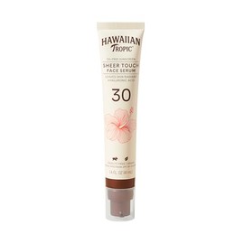 Hawaiian Tropic Sheer Touch Face Serum SPF 30, 1.4oz | Hyaluronic Acid Serum for Face, Sunscreen Serum, Face Serum for Women and Men, Hydrating Serum for Face | Travel Sunscreen, SPF 30, 1.4oz
