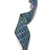 Ribbon 25 m x 40 mm Blue Green Gold Checked