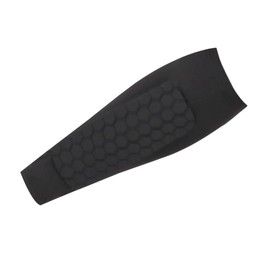 FRCOLOR 1Piece Calf Sleeve for Men Breathable Leg Guard Stylish Protection for Basketball Soccer Running and More for Sports Fitness and Comfort Outdoor Activities Single Black