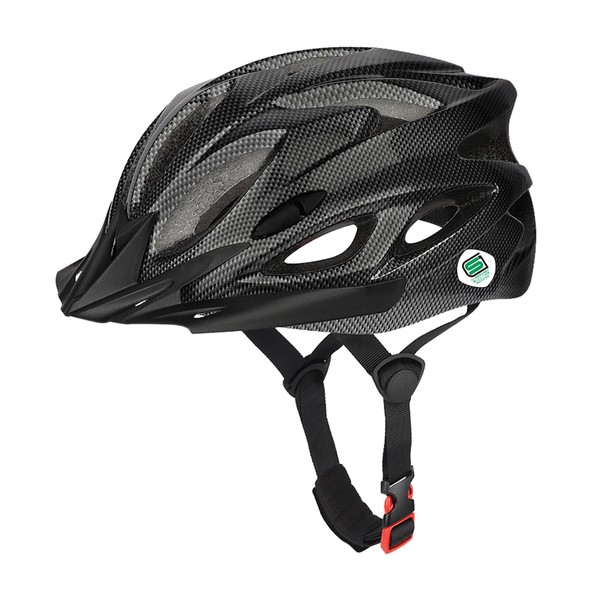 Genki Techno SG Bicycle Helmet, Black / Black SG Mark