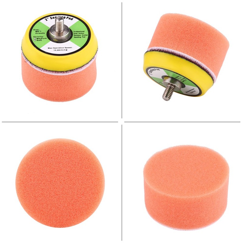 Qiilu 17-Piece Polisher Car Wash Polisher Sponge Polishing Pad Kit