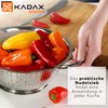 KADAX Stainless Steel Noodle Strainer Colander Colander Kitchen Colander Filter