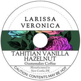 Tahitian Vanilla Hazelnut Guatemalan Coffee (Single Serve K-Cup Pods) (Gourmet, Naturally Flavored, Whole Coffee Beans) (12 pods, ZIN: 575722) - 3 Pack