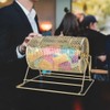 Raffle Ticket Drum - Ticket Spinner Holds Up to 2500