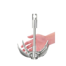 Brand Registry 4 Claws Grappling Hooks - BELSONA Survival Claw Multifunctional Stainless Steel Hook