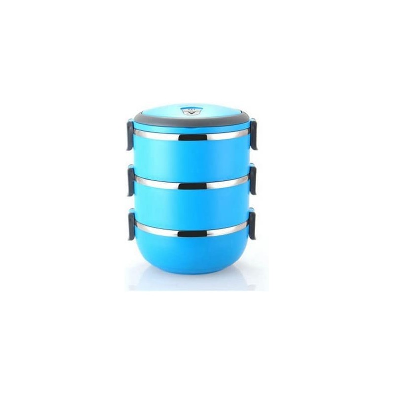 Copper Top - 3-Layer Stainless Steel Stackable Insulated Lunch Box
